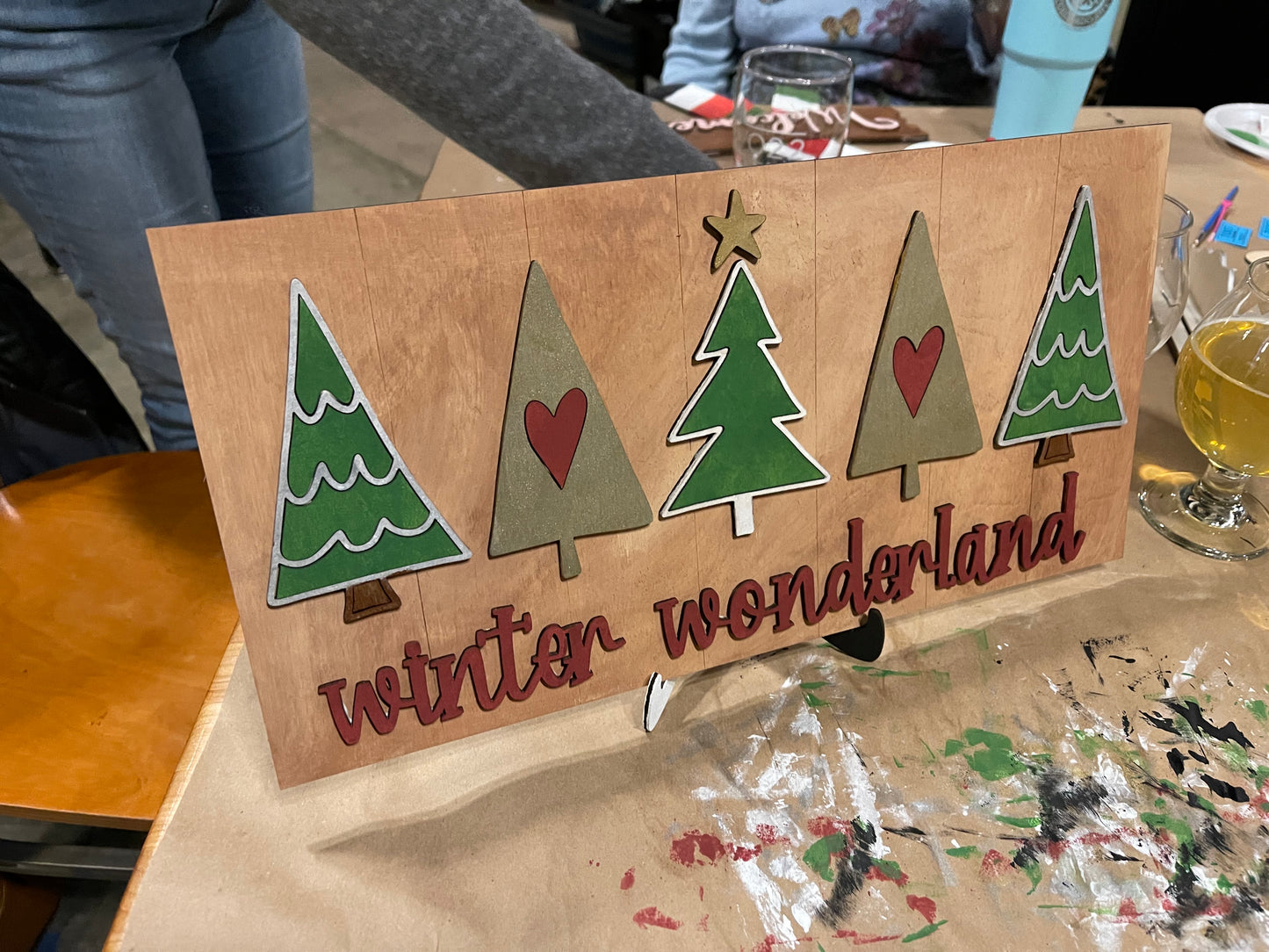 Burly Brewing - December Signs Make-N-Take