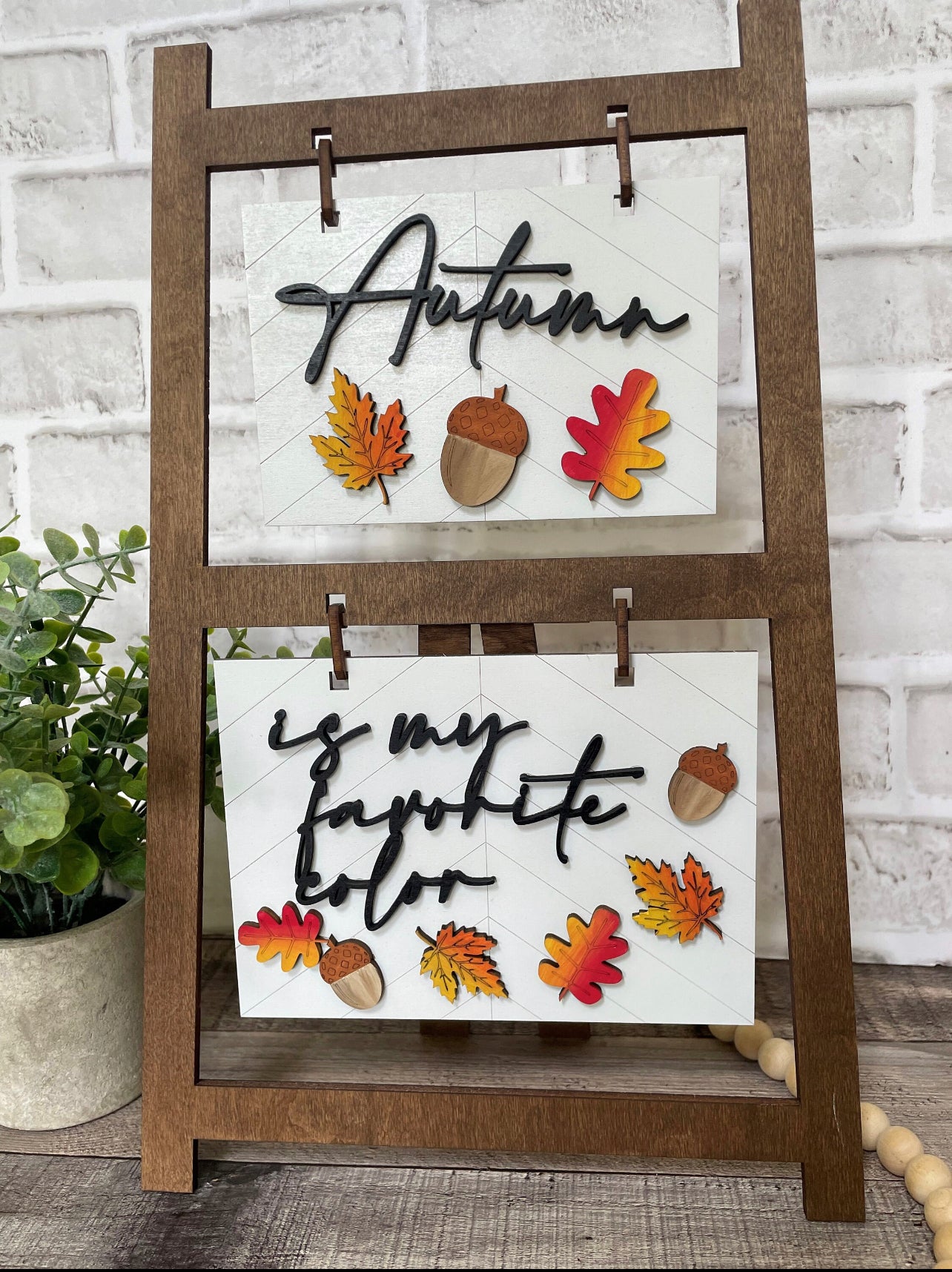 Milly's - October Sign Make-N-Take