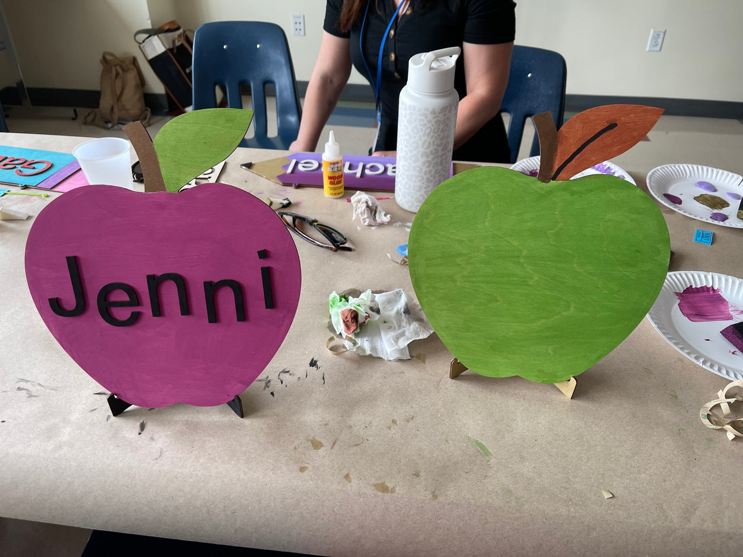 Burly Teacher Appreciation sign class