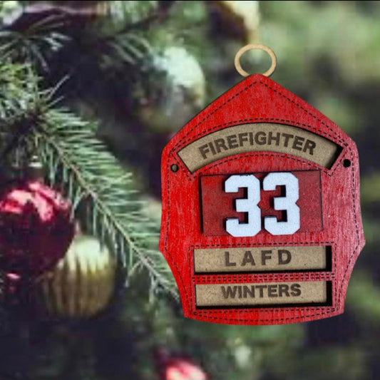 2023 firefighter ornaments