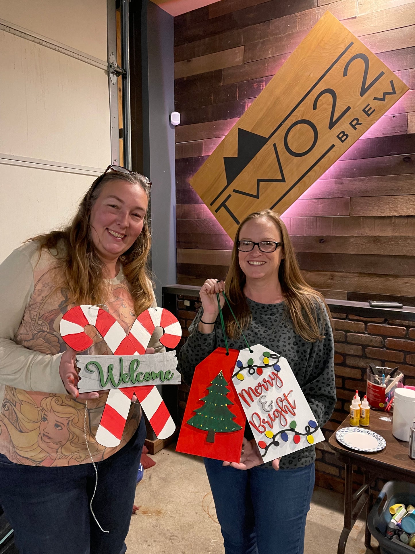 Burly Brewing - December Signs Make-N-Take