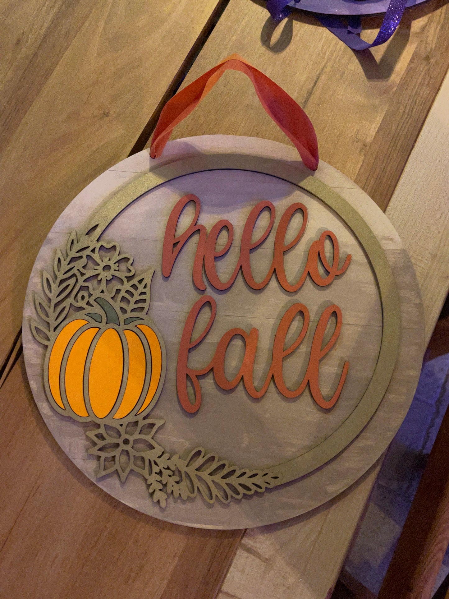 Milly's - October Sign Make-N-Take