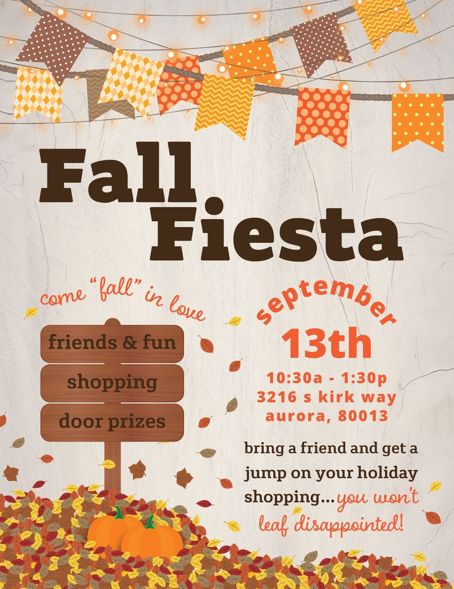 Fall Fiesta