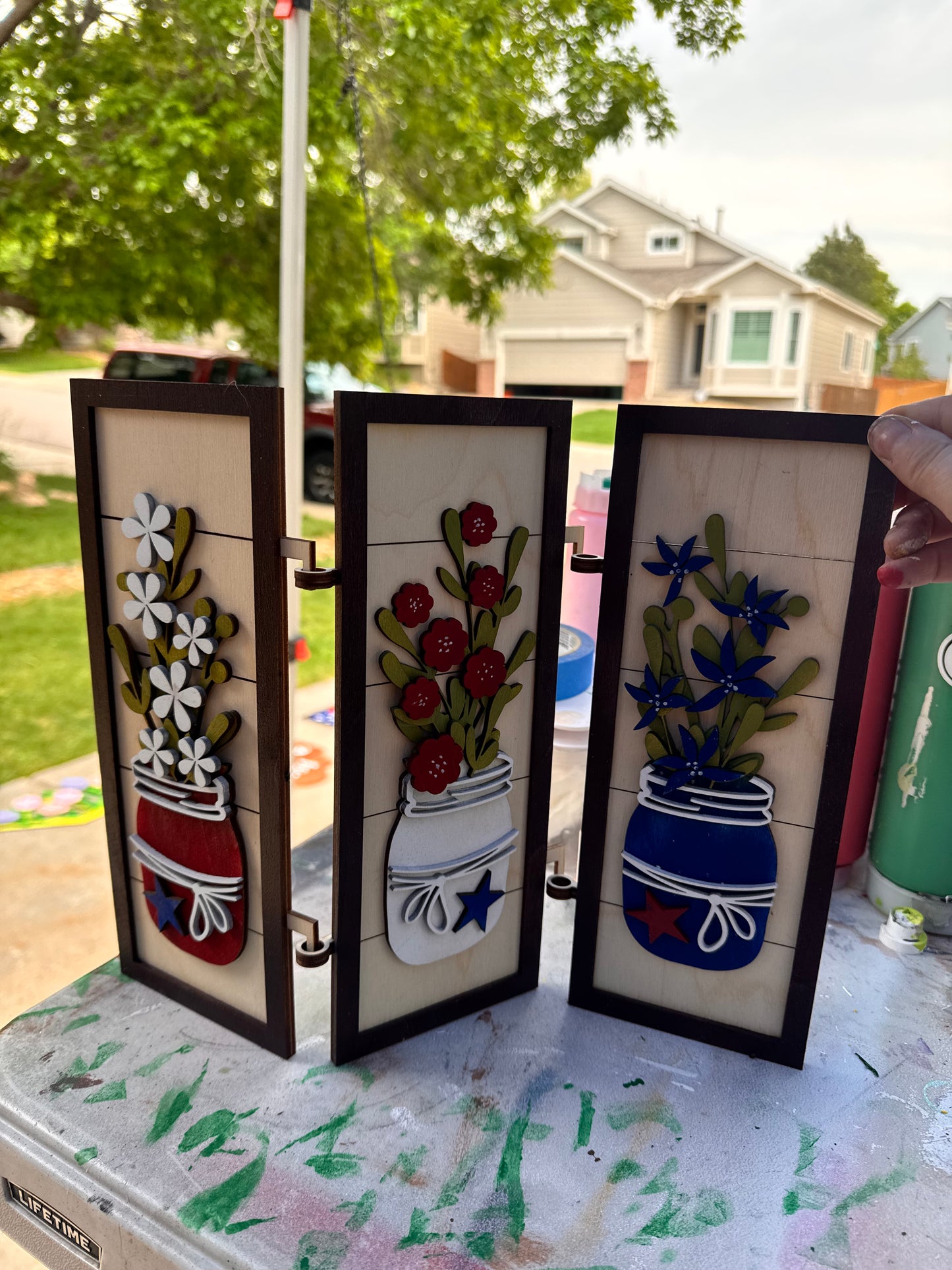 4th of July Shelf Sitter