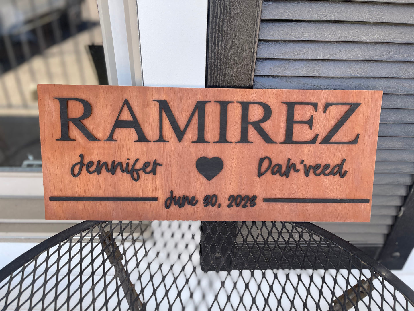 Wedding sign