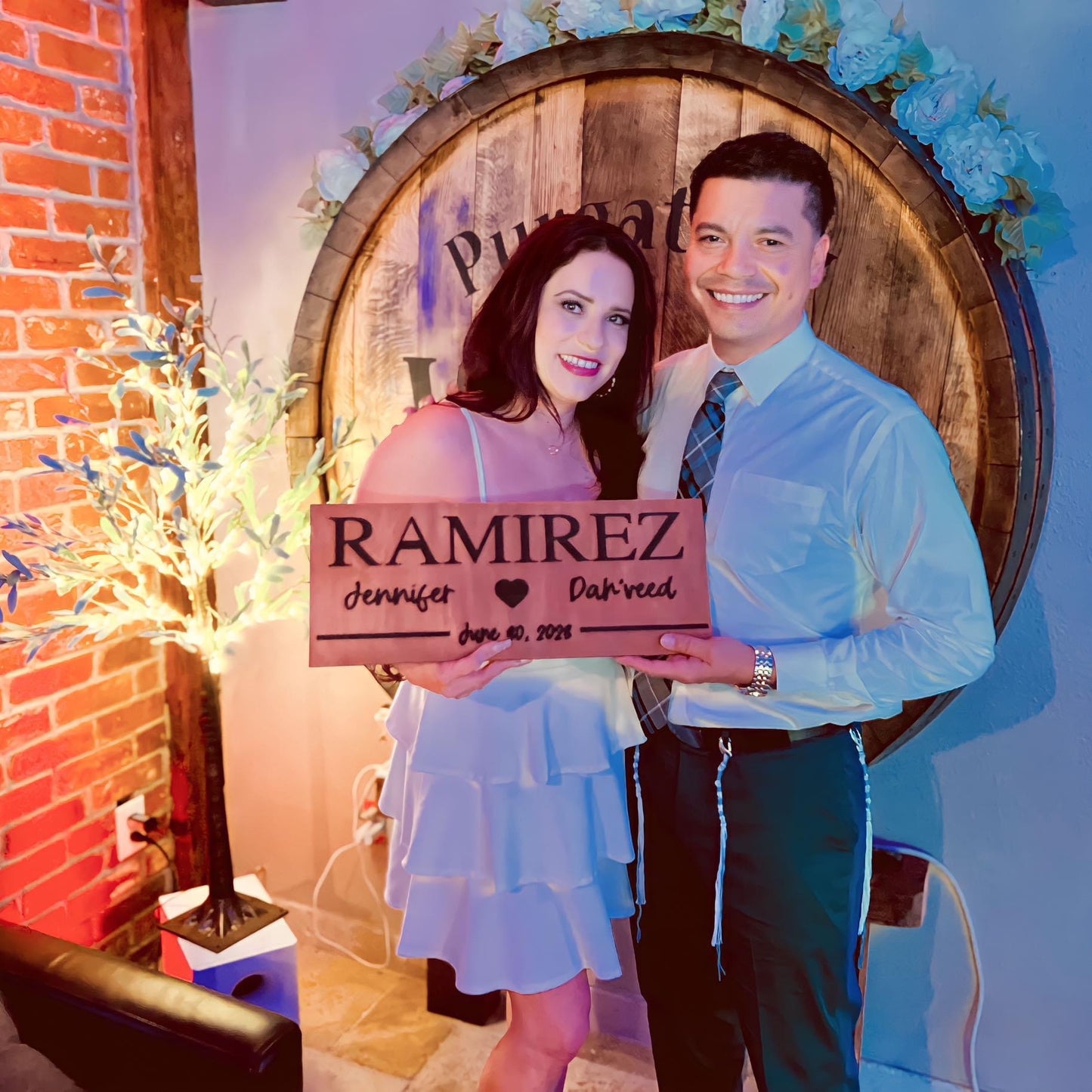 Wedding sign