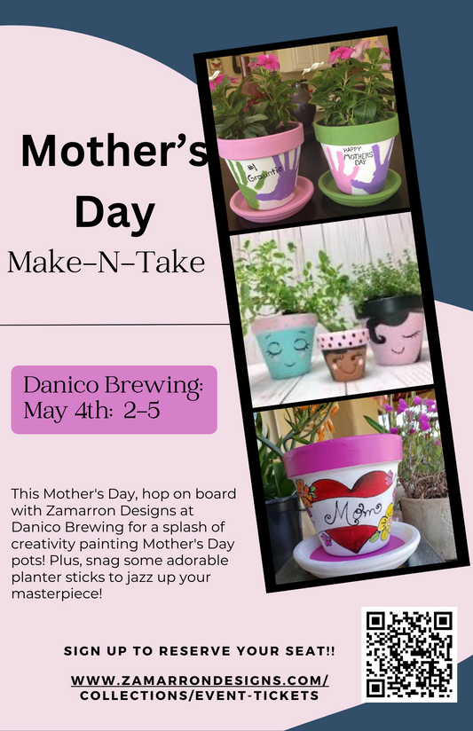 Danico Mother's Day Flower Pots