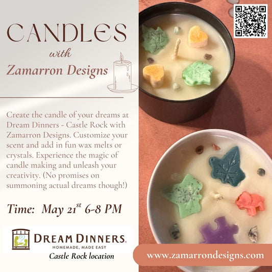 Dream Dinners - May Candle Making