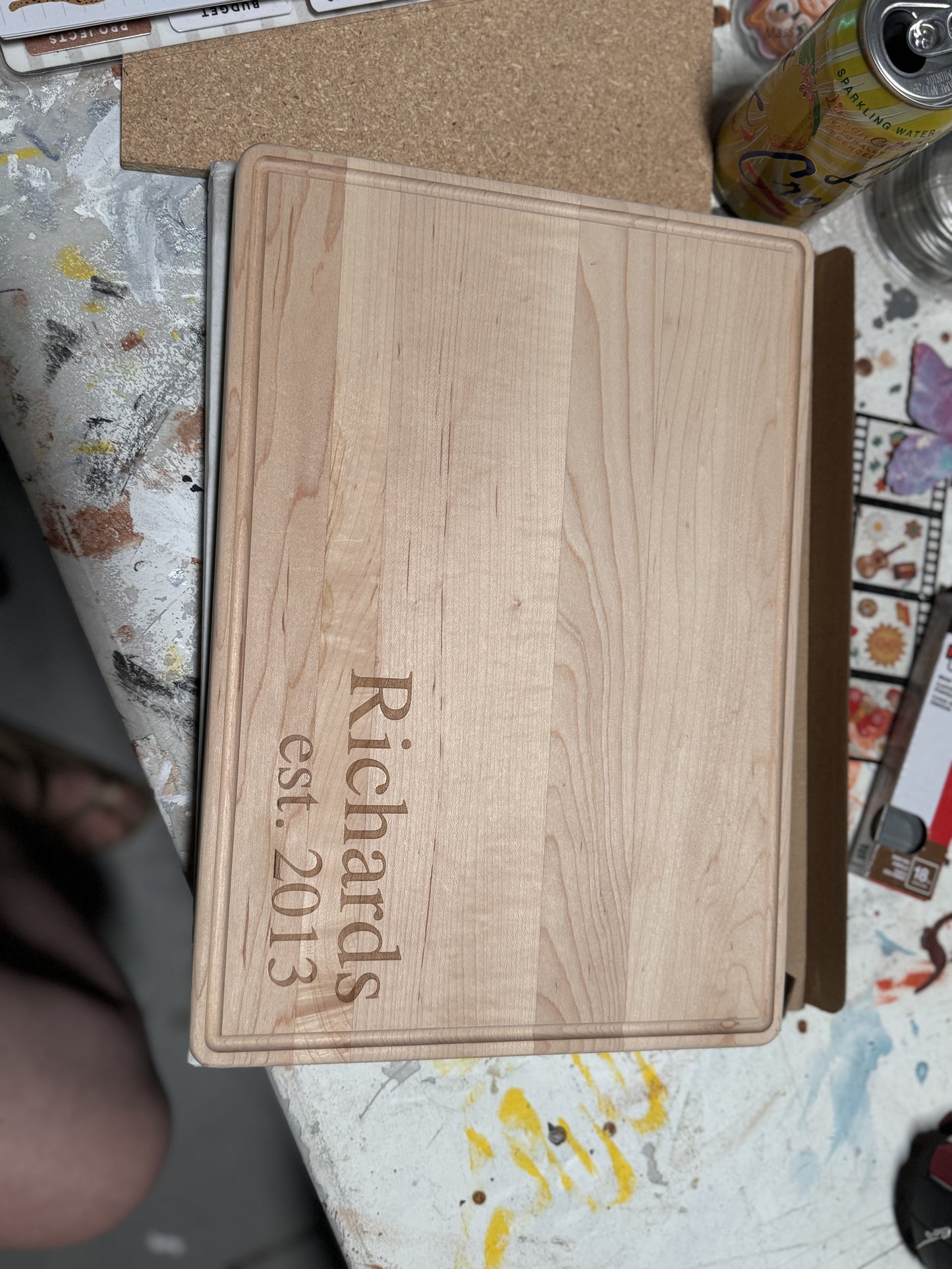 Richard’s cutting board