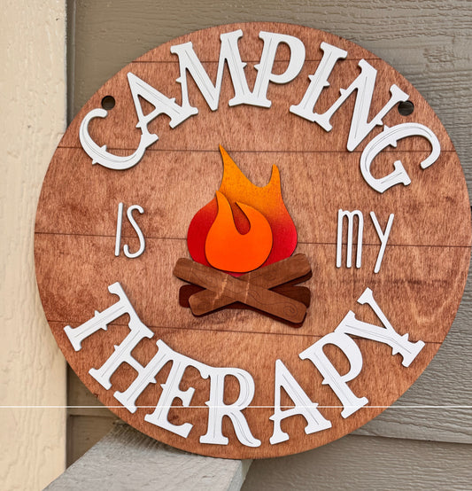 Camping Is My Therapy