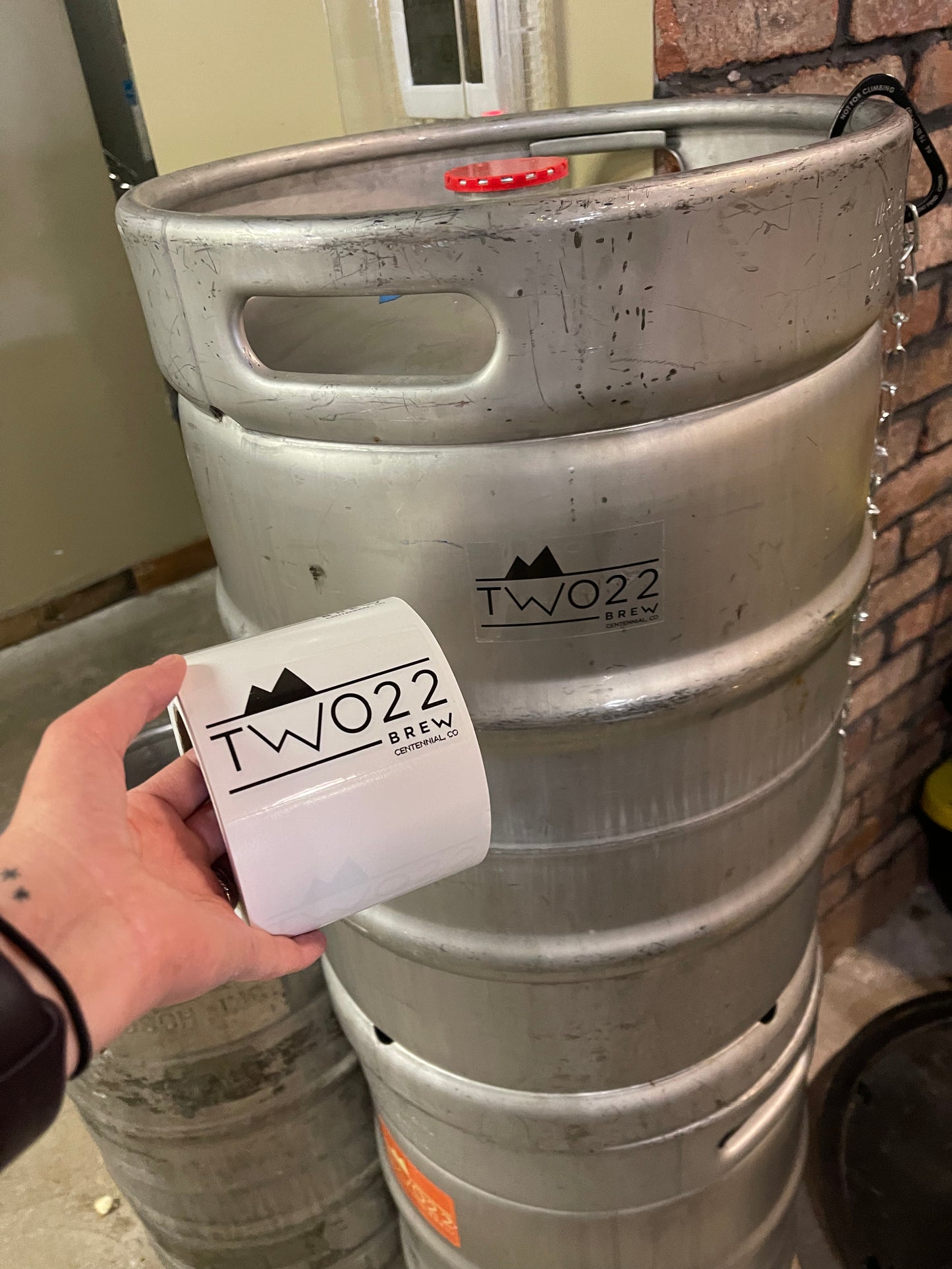 Two22 Brew stickers