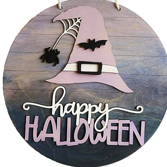 Happy Halloween - door hanger