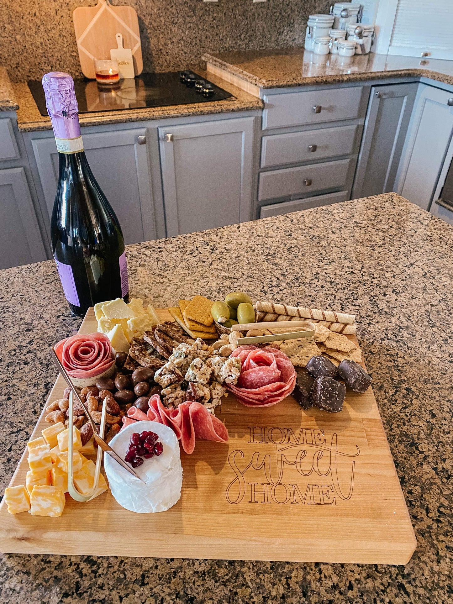 Charcuterie + Engraved Charcuterie Board